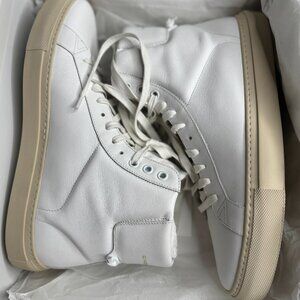 Givenchy White Knotted High Top Sneakers